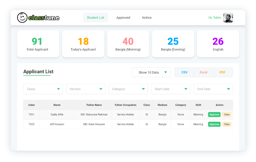 Classtune – Digital Learning Platform